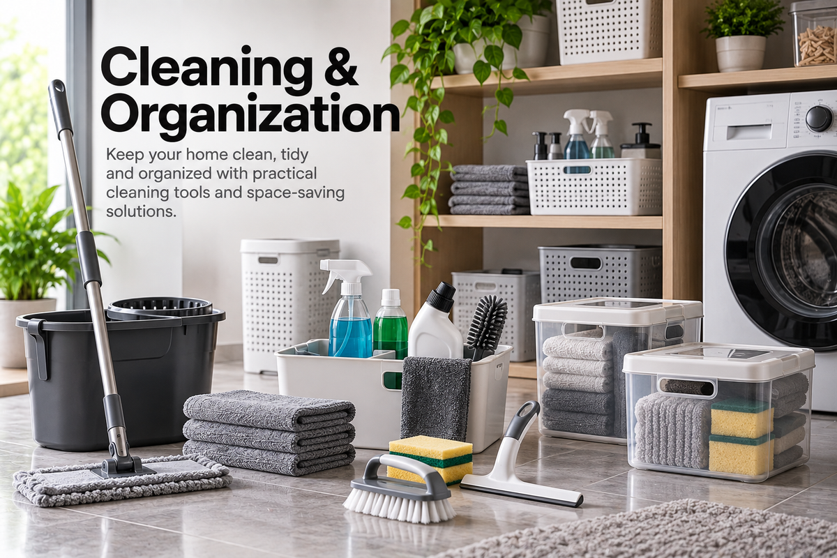 Cleaning and Organization